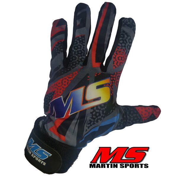 "Miami" Blue Red Driving Gloves