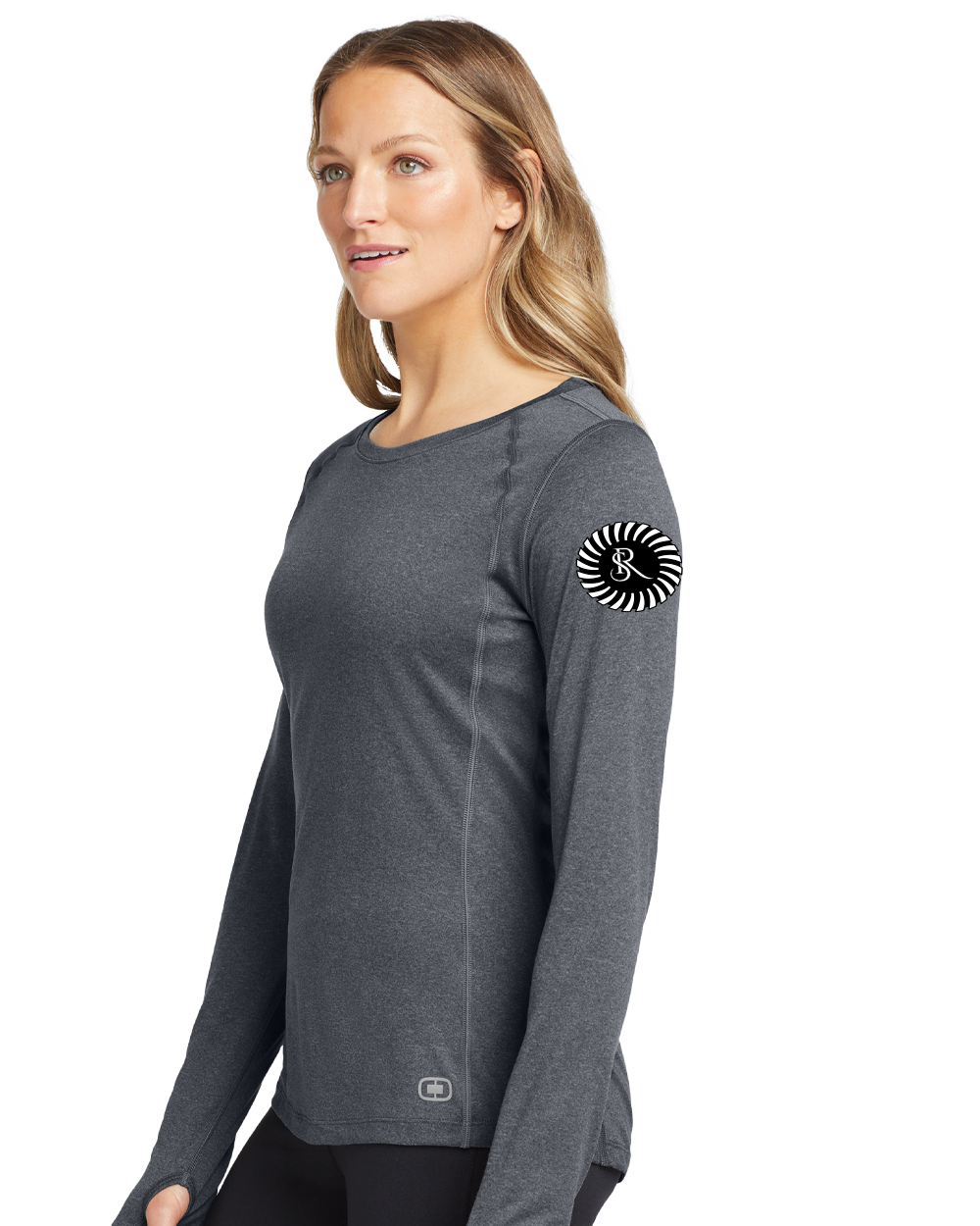 OGIO® Women's Long Sleeve Pulse Crew