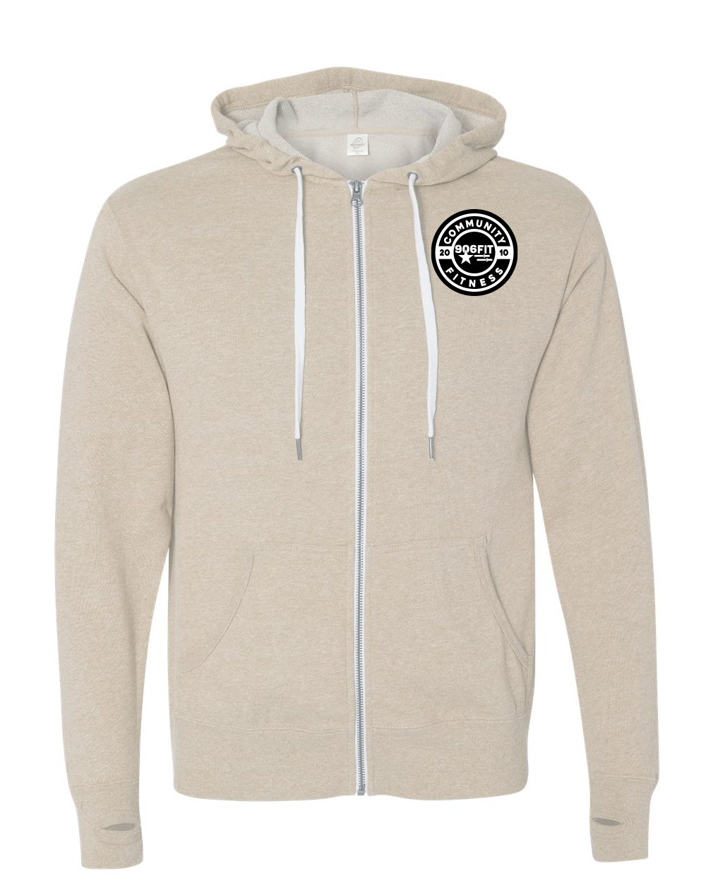 Independent Trading Co. | 906Fit | Zip-up Hoodie | Embroidered